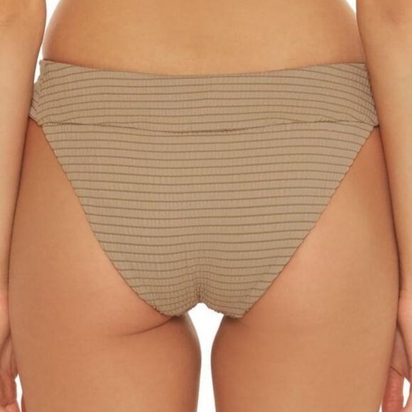 Isabella Rose Truffle Maza Maui Textured Bikini Bottom Sz L NWT - Picture 11 of 13